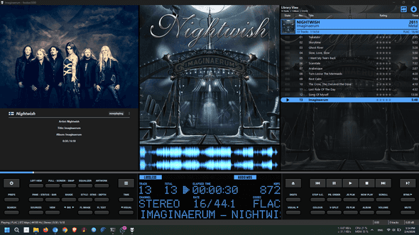 Nightwish Imaginaerum di foobar2000