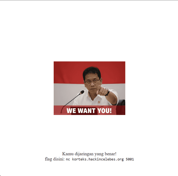 Petunjuk 2 CTF Bukan Kortek